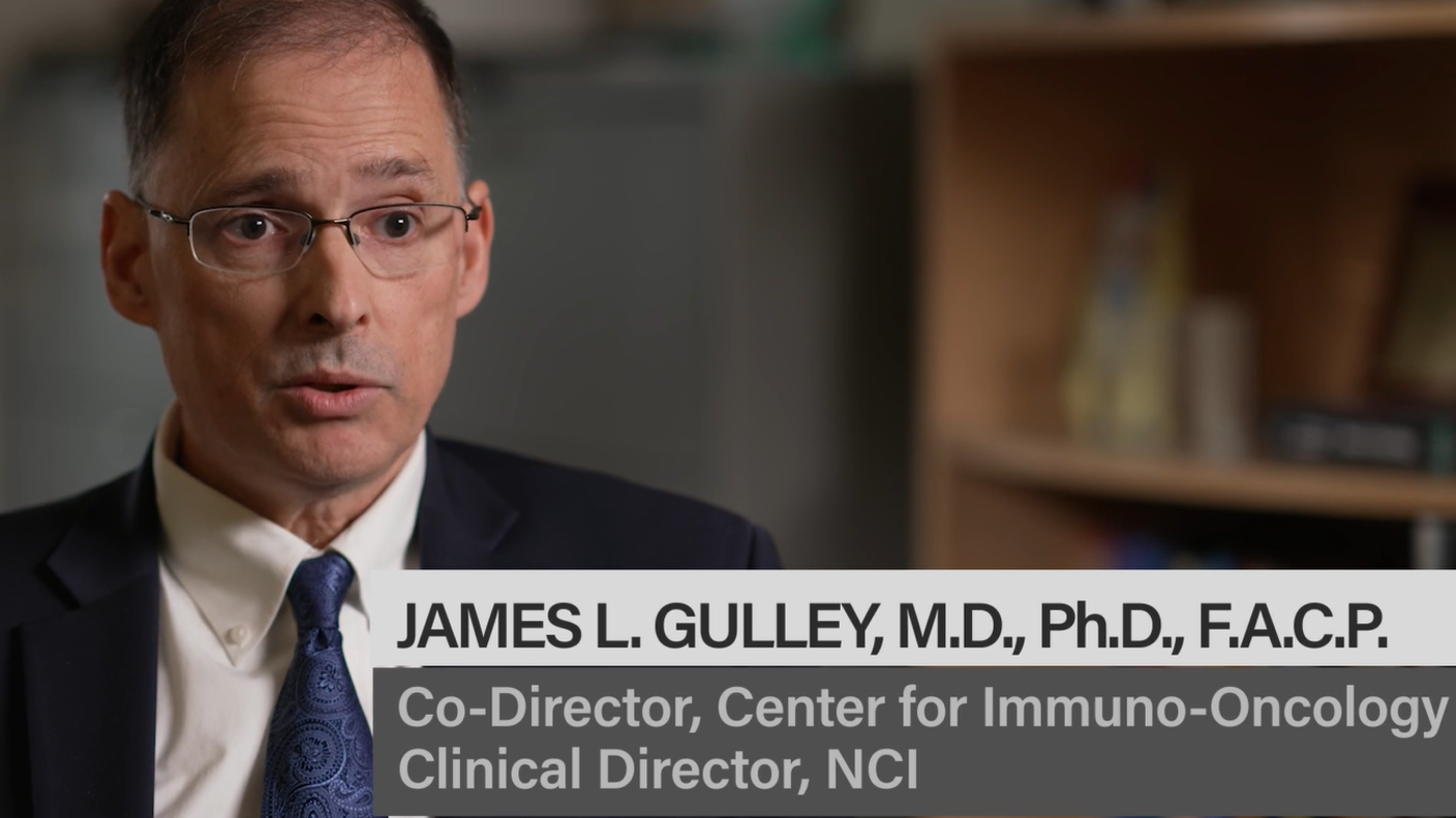 Dr. James Gulley, Co-Director for Immuno-Oncology, Clinical Director, NCI