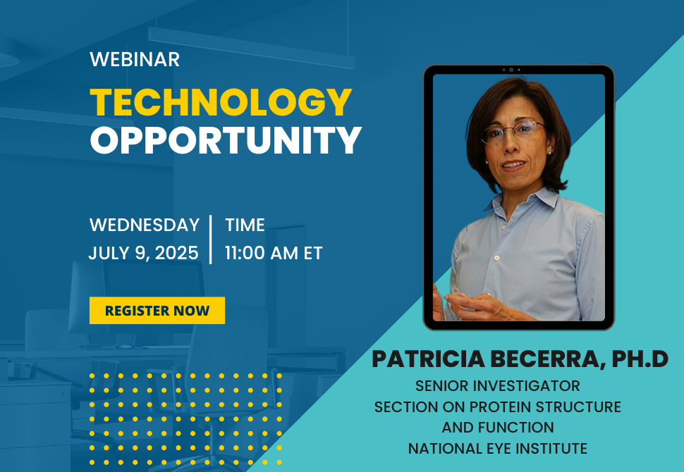 NIH Technology Webinar, Dr. Patricia Becerra, NEI, July 9, 2025