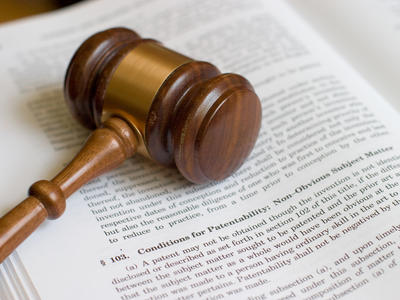 Gavel and patent law